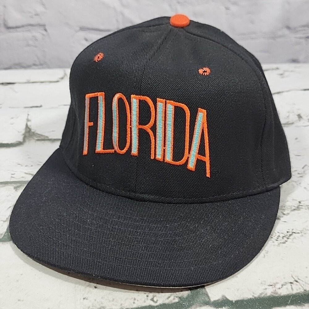 Vintage Florida Marlins Hat Sz 6.5 Pro-Model MLB‎ Fitted Baseball Cap